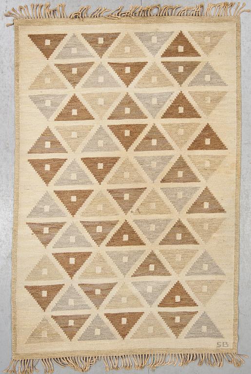 MATTA, rölakan, signerad SB (Sigvard Bernadotte), 1900-talets mitt. Ca 242 x 161 cm.
