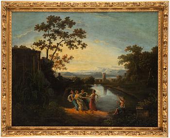 NICOLAS POUSSIN, in the manner of, oil on canvas.