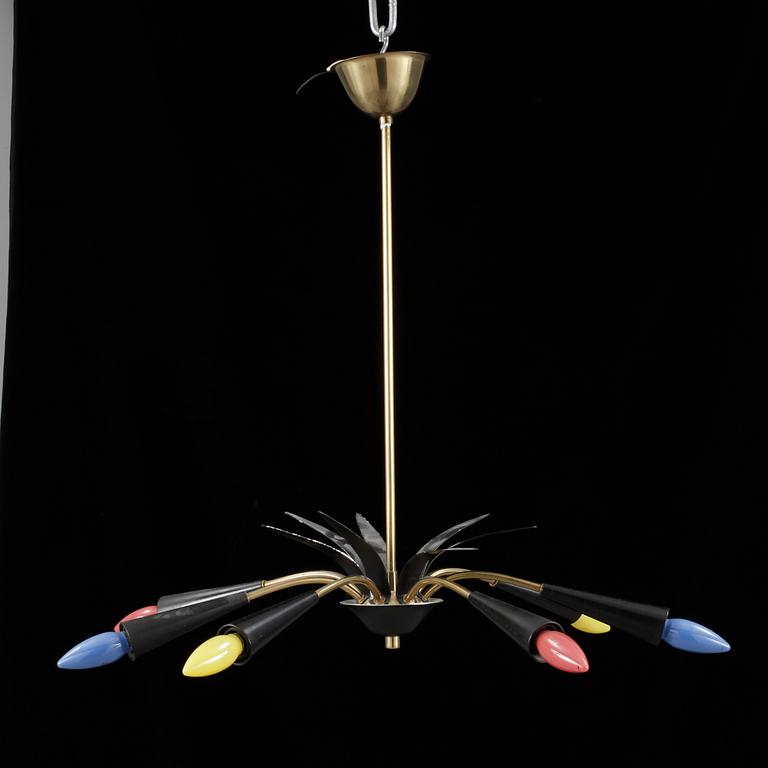TAKLAMPA, troligen Italien, 1960-tal.