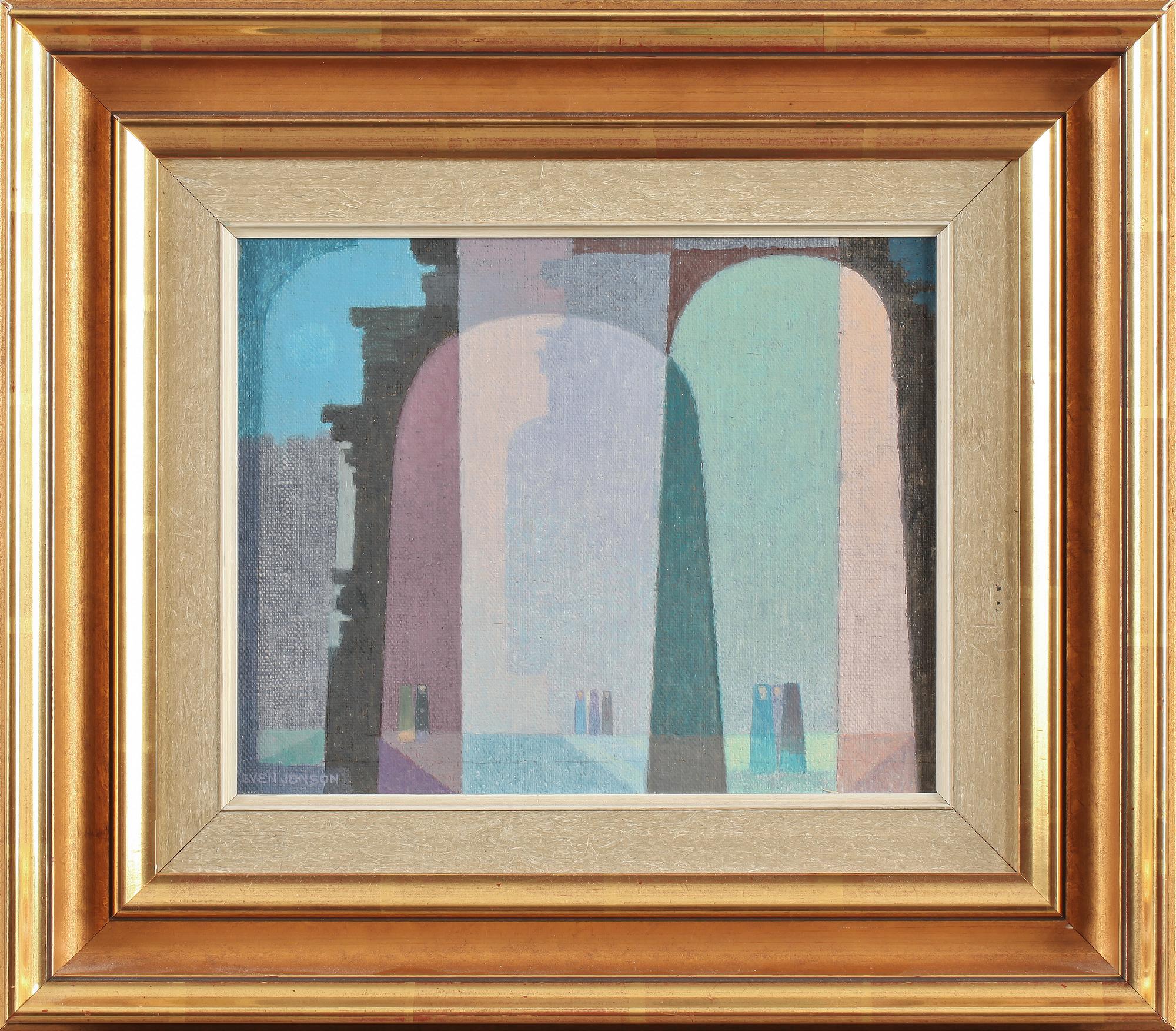 SVEN JONSON, olja på duk, sign.