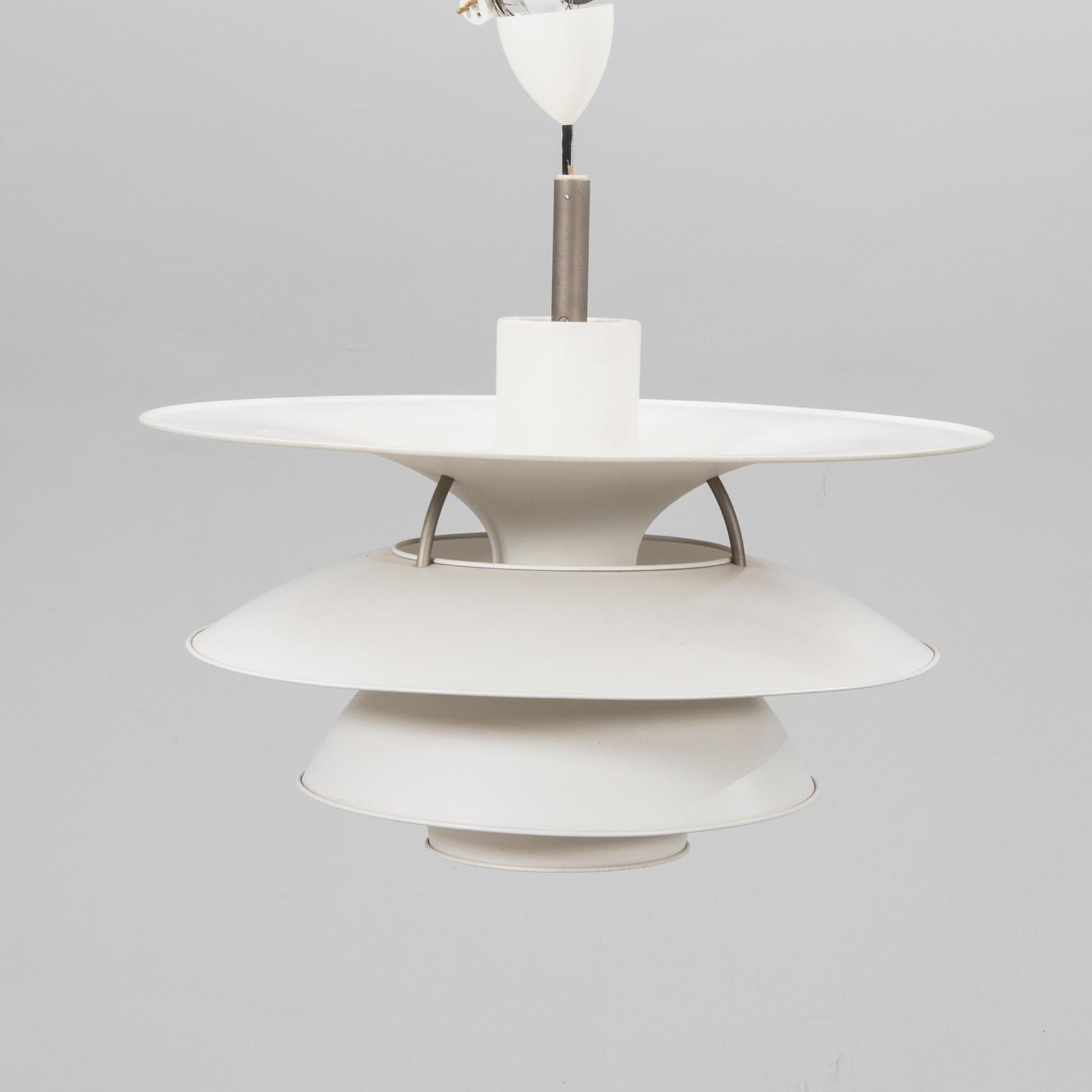 Poul Henningsen, ceiling lamp, "Charlottenborg PH 6 1/2", Louis Poulsen, Denmark.