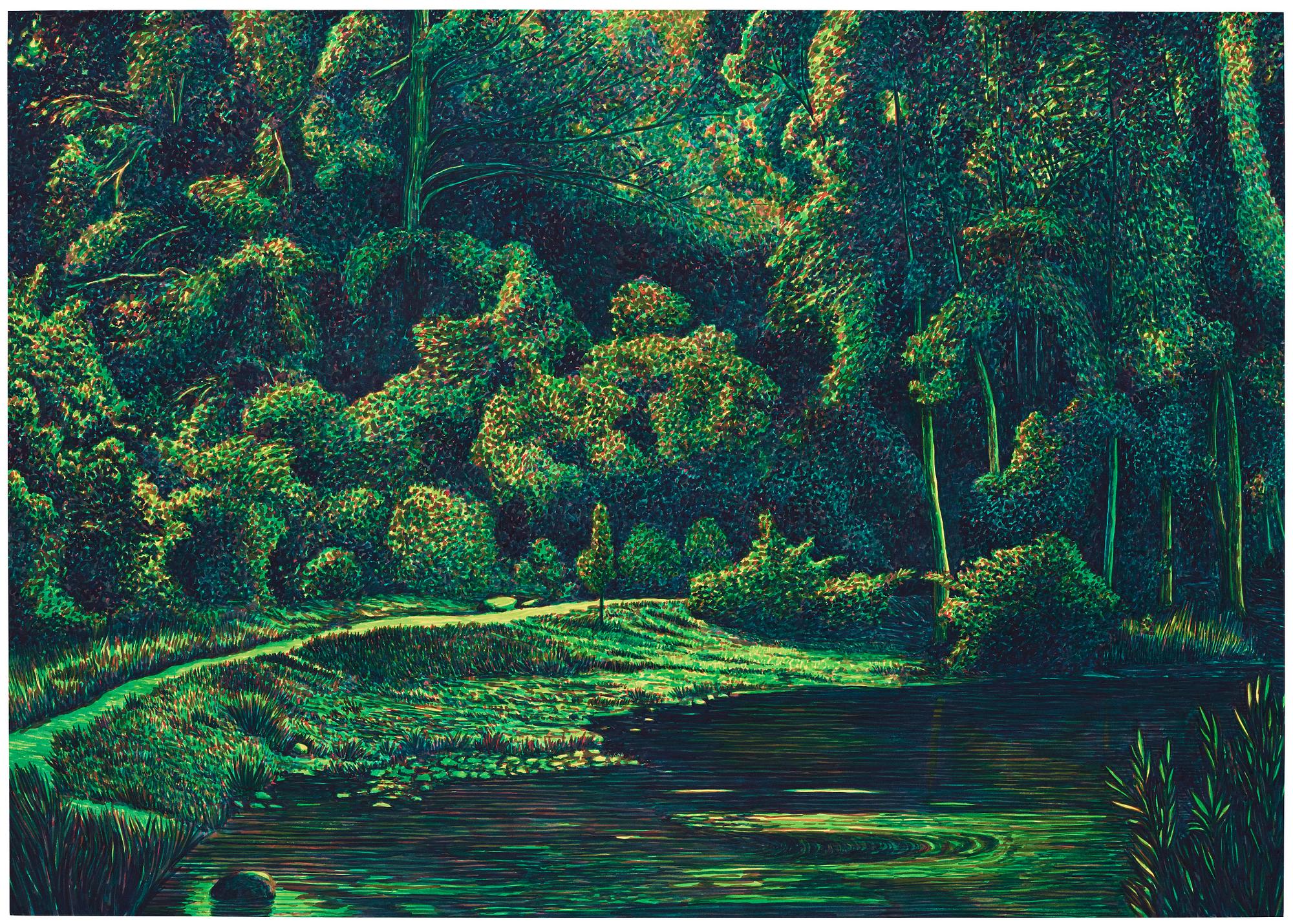 Martin Jacobson, "Skogsdamm".