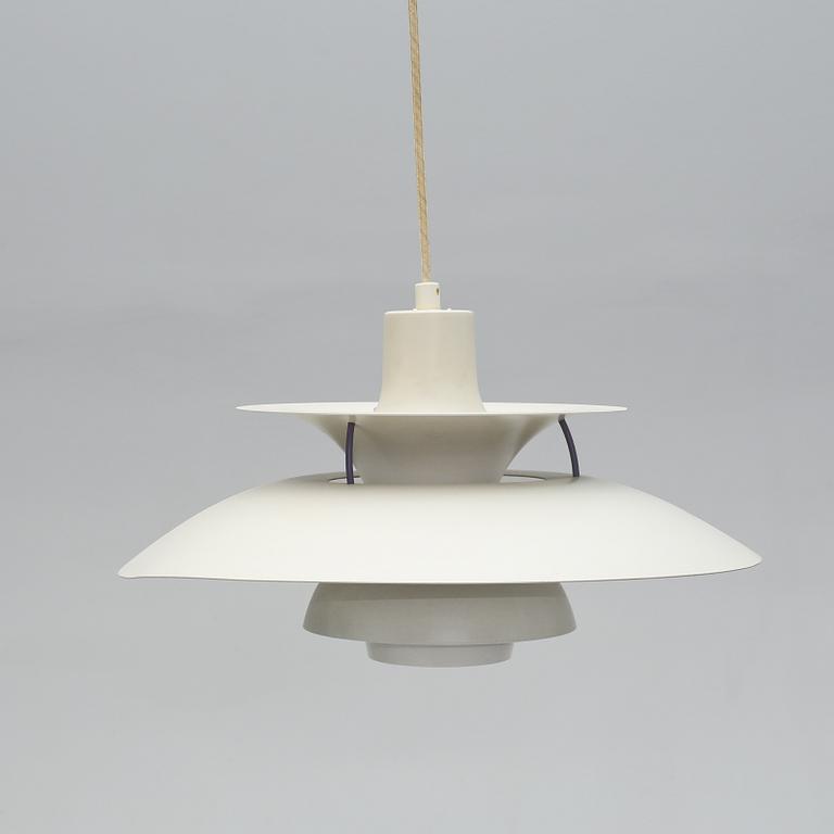TAKLAMPA, "PH-lampa", Poul Henningsen, Louis Poulsen, 1900-talets fjärde kvartal, höjd ca 30 cm.