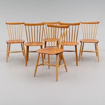STOLAR, 6 st (3+3), 1900-talets andra hälft.