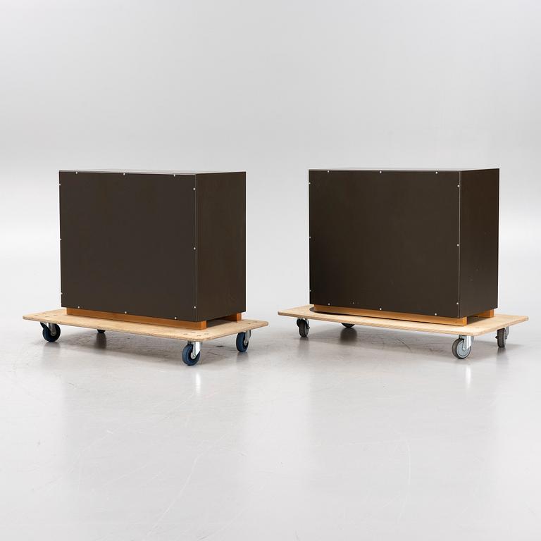 Jonas Bohlin &Thomas Sandell, two 'Snö' cabinets from Asplund.