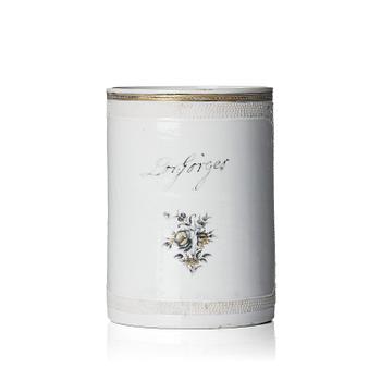 1125. A Chinese Export tankard, Qing dynasty, Qianlong (1736-95).