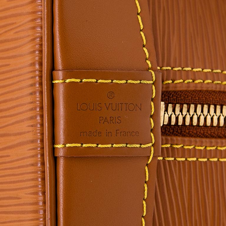 Louis Vuitton, an Epi Leather "Alma" bag.