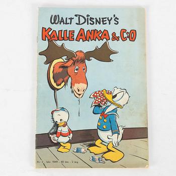 Serietidning, "Kalle Anka & Co" Nr 2, 1949.