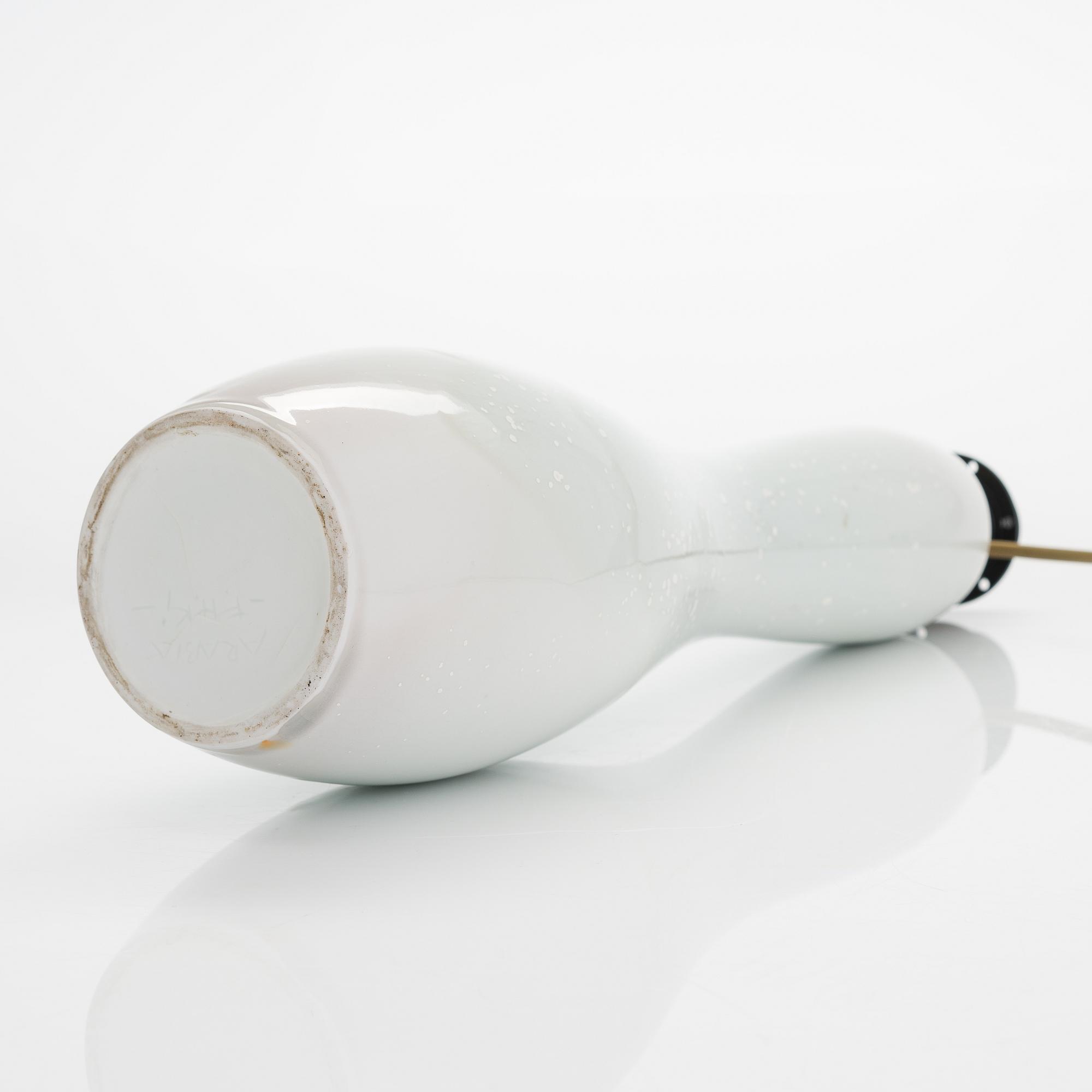 Friedl Holzer-Kjellberg, bordslampa, unik, signerad Arabia -F.H.Kj.-.