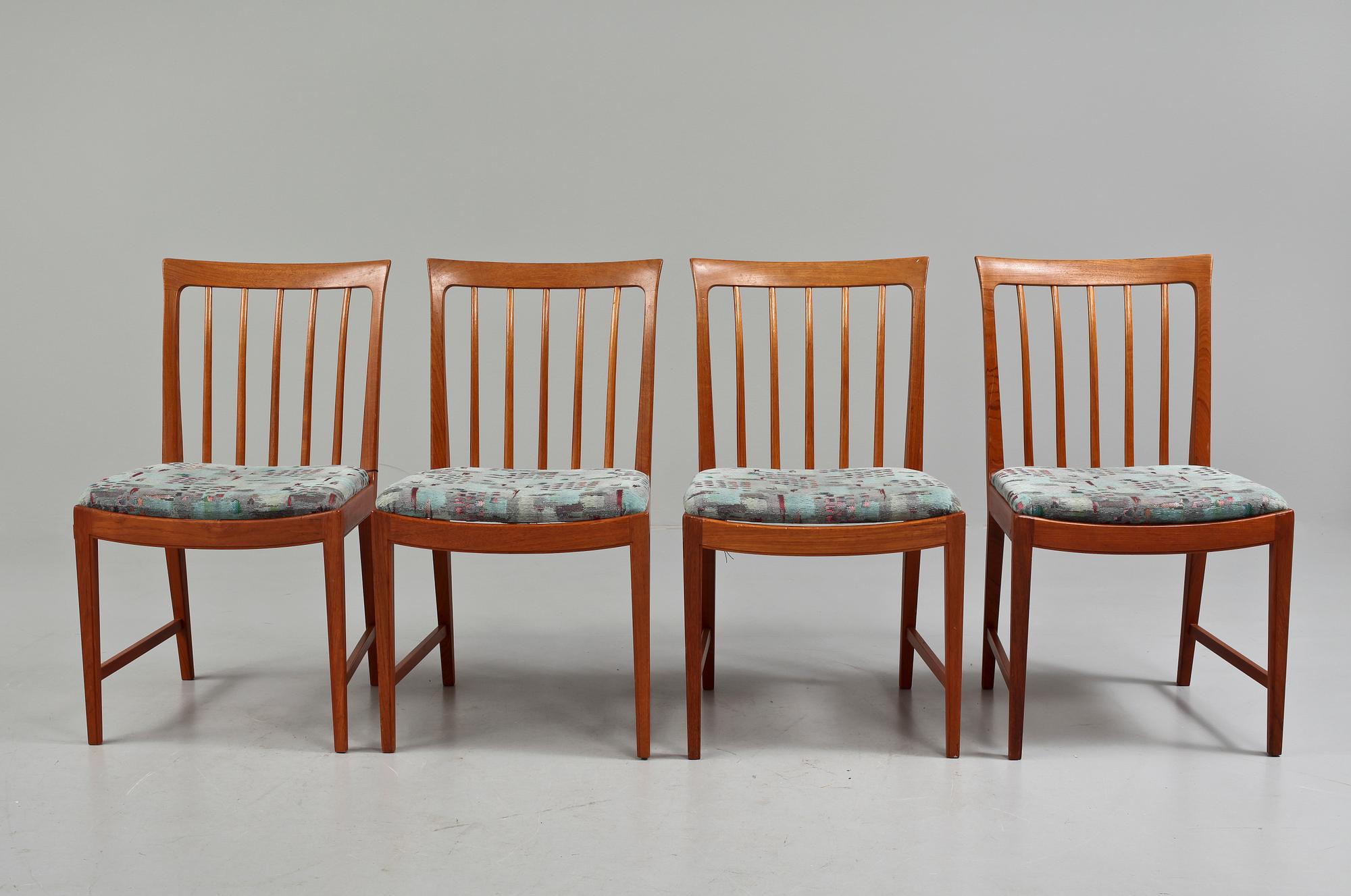 MATGRUPP, 5 delar, Bertil Fridhagen, Bodafors, 1960-tal.