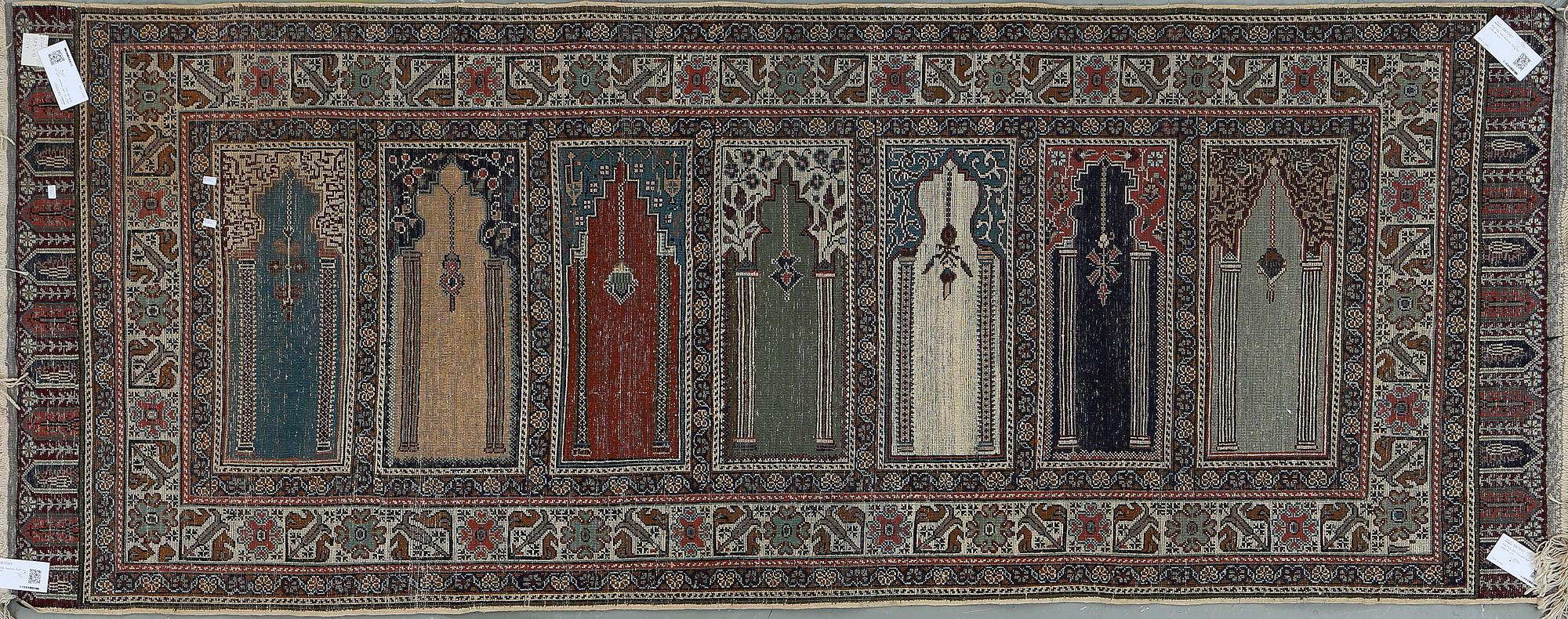 MATTA, old, Kayseri Saff, ca 228x90 cm.