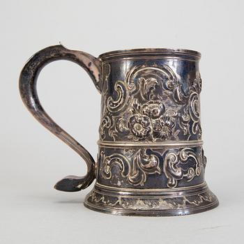 STOP, silver, London, England, 1802. Vikt 585 g.