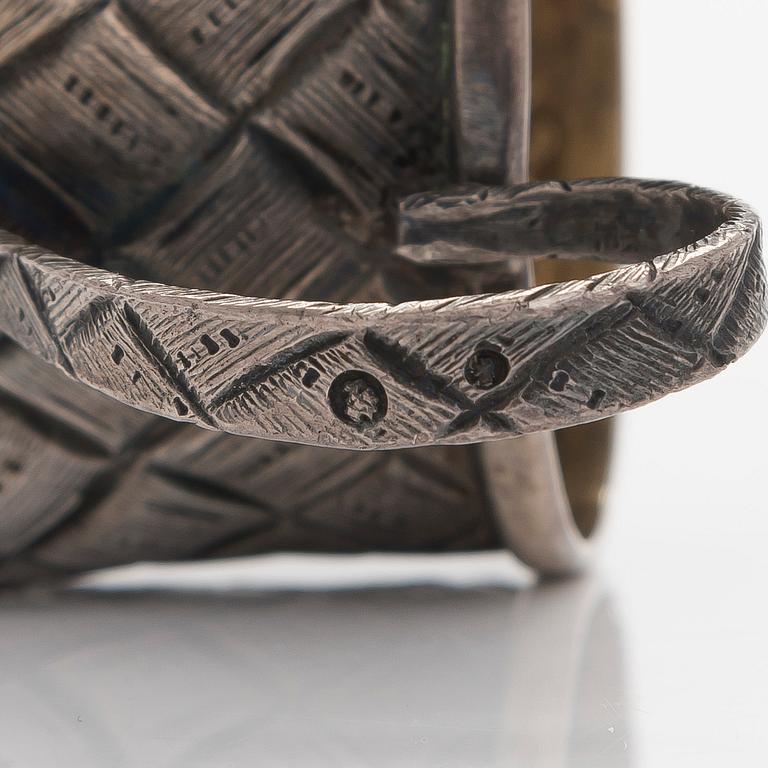 A silver charka, St. Petersburg 1890.