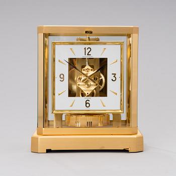 A 1970s Swiss Jaeger-LeCoultre "Atmos VIII C" mantle clock.