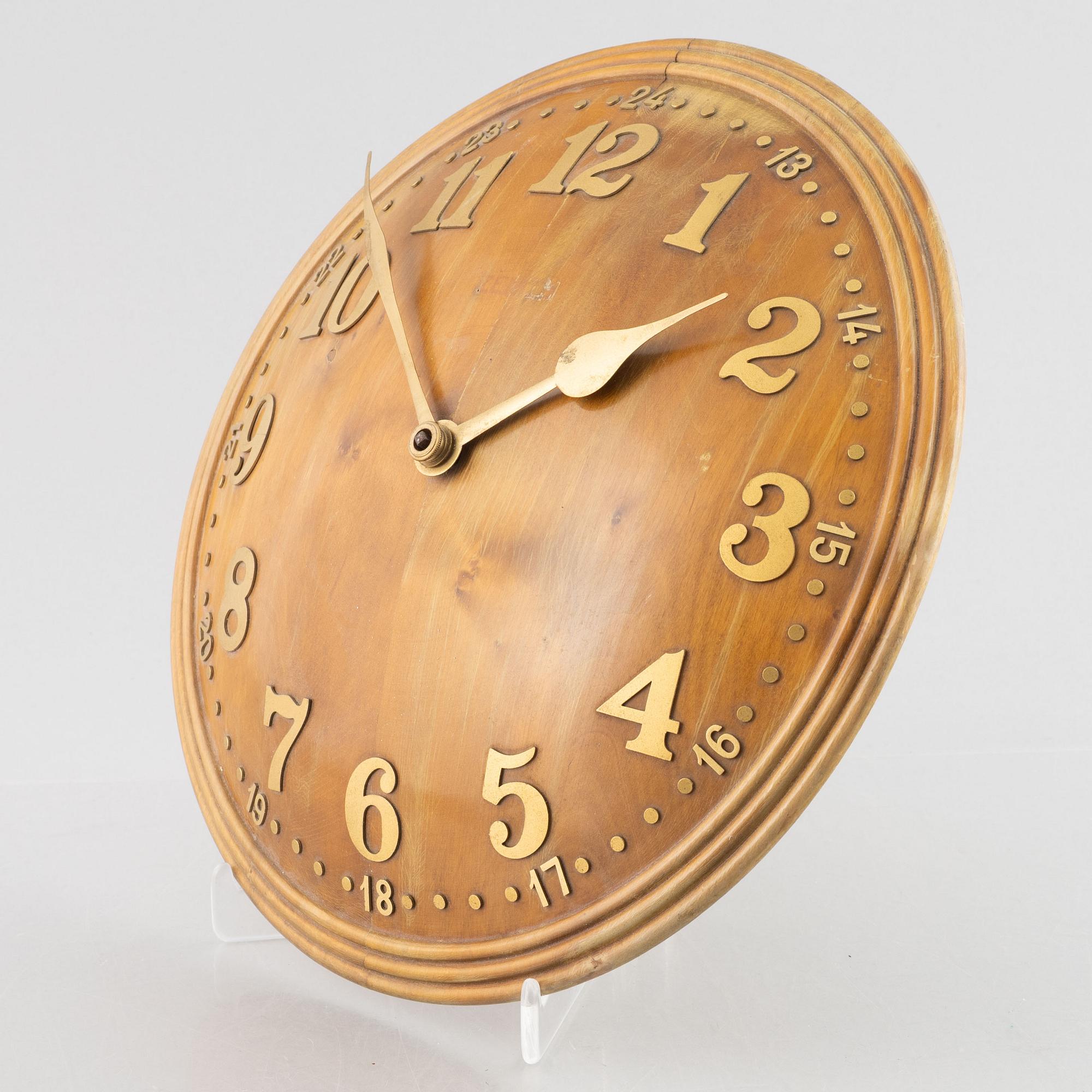 Väggur, Zenith, 18-dagarsverk, 1900-talets mitt.