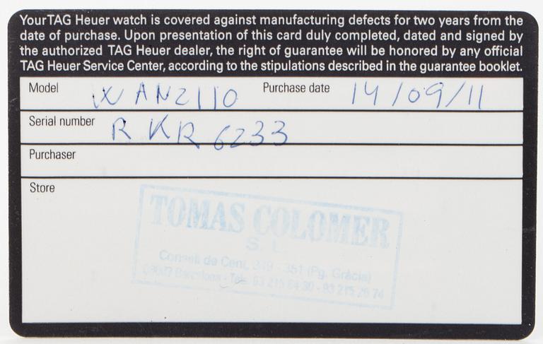 TAG HEUER, Aquaracer (300 Meters), armbandsur, 41.5 mm.