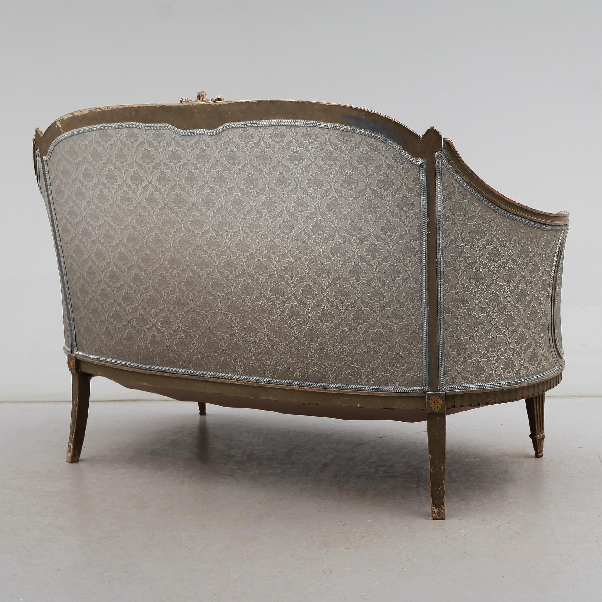 SOFFA, gustaviansk stil, 1900-talets första hälft.
