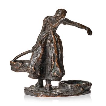 Carl Milles, Woman carrying water (for salt and pepper).