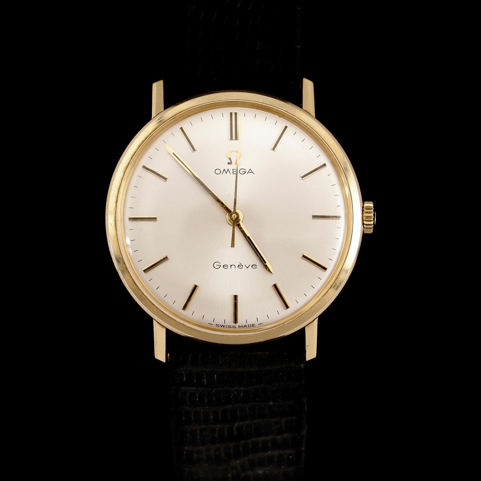 ARMBANDSUR, 18 k guld, Omega, Genéve, 1960-tal.