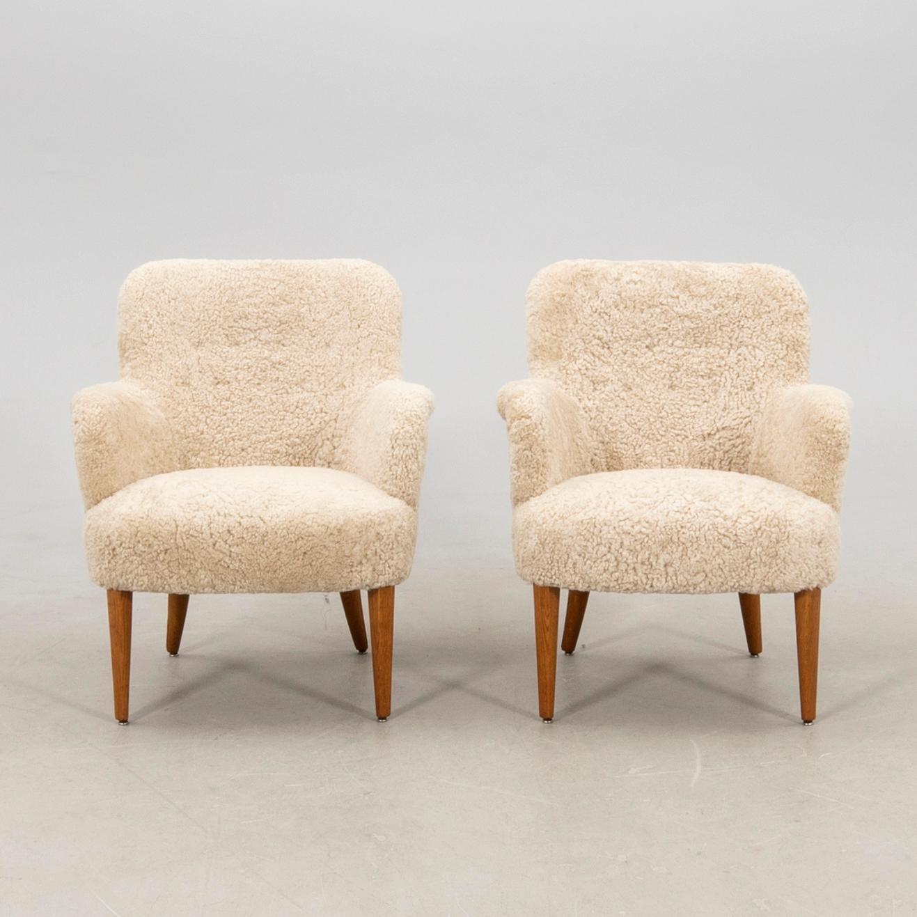 Fåtöljer ett par 1940-tal.