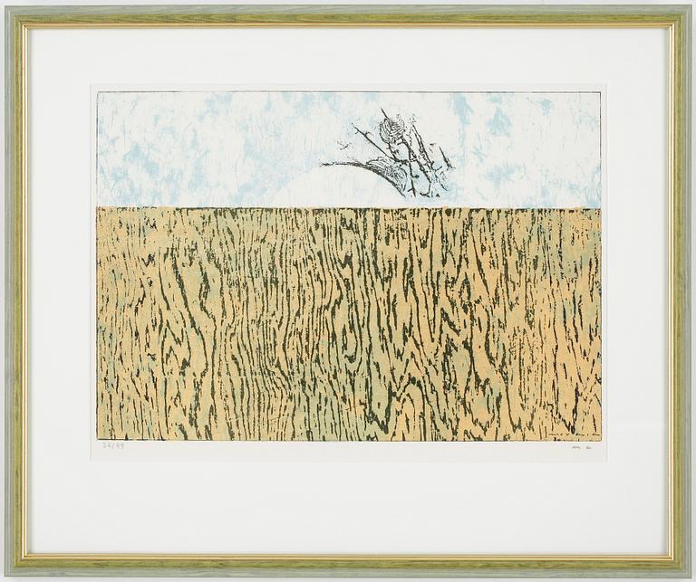 MAX ERNST, litografi, monogramsignerad med blyerts samt signerad i tryck, numrerad 32/99.
