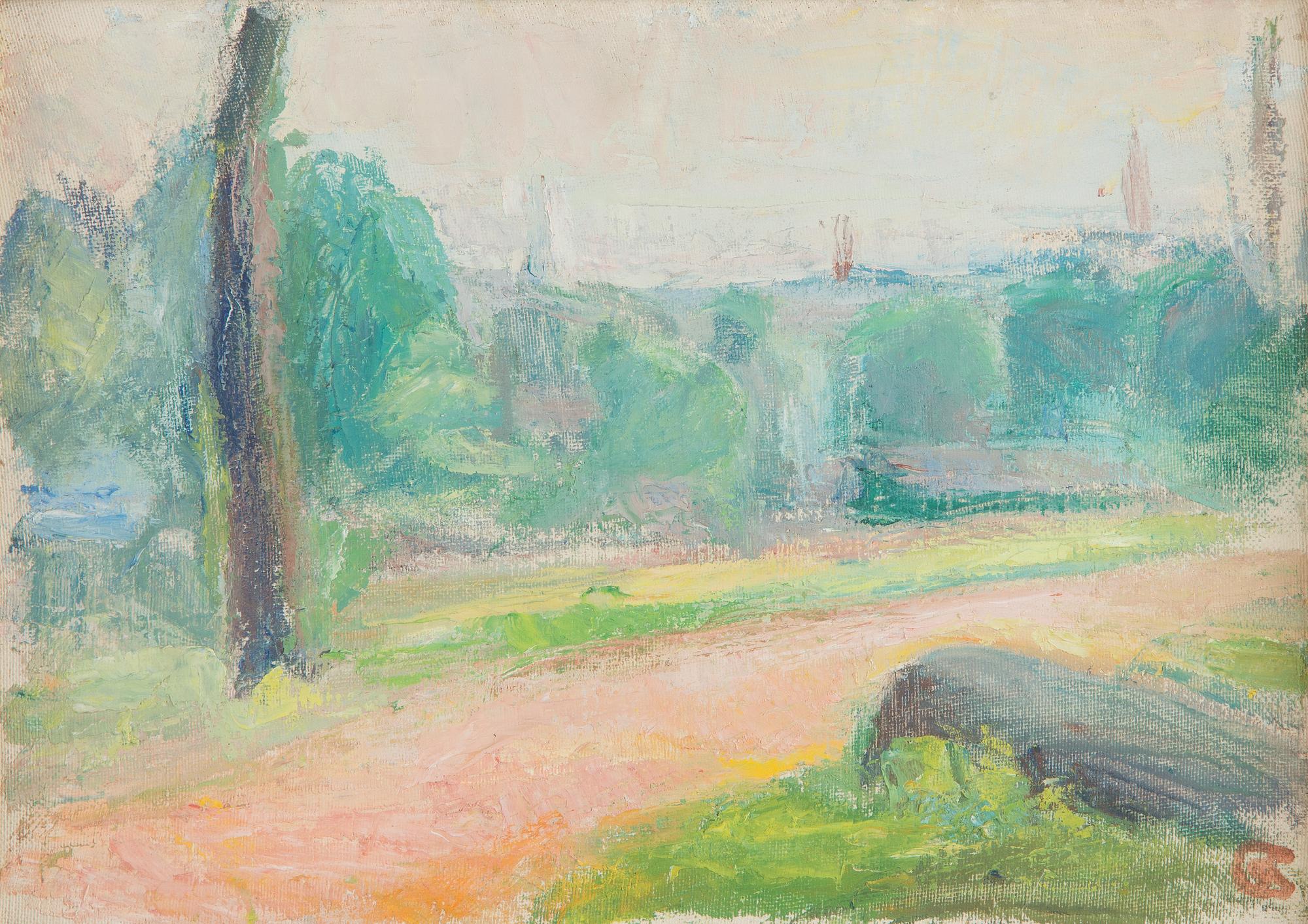 Sigrid Schauman, Park view.