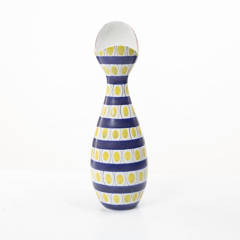 Stig Lindberg, Vase, faience, Gustavsbergs studio.