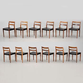 MATSALSGRUPP, 7 delar, Nils Jonsson, Troeds, Bjärnum, 1960-tal.