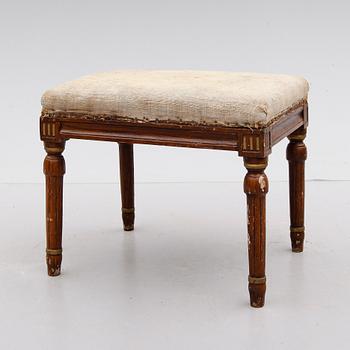TABURETT, 1800-talets första hälft.