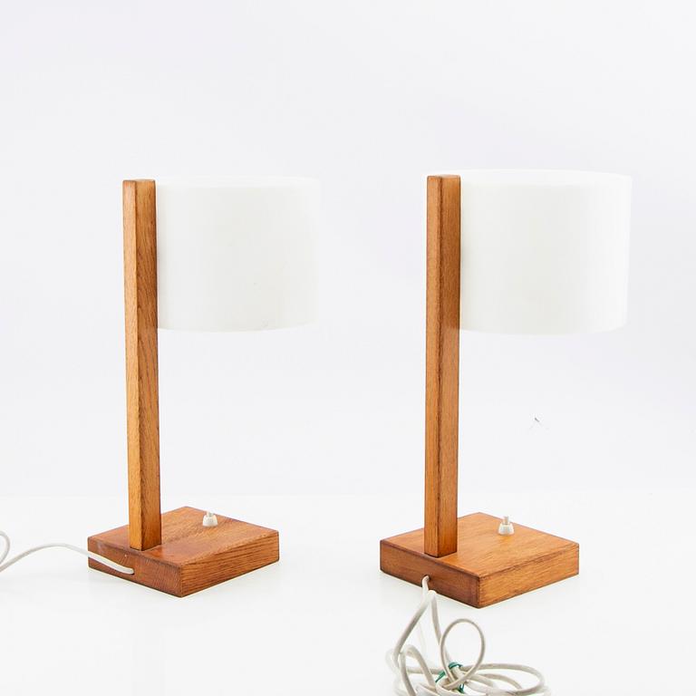 Bordslampor ett par Luxus 1960-tal.
