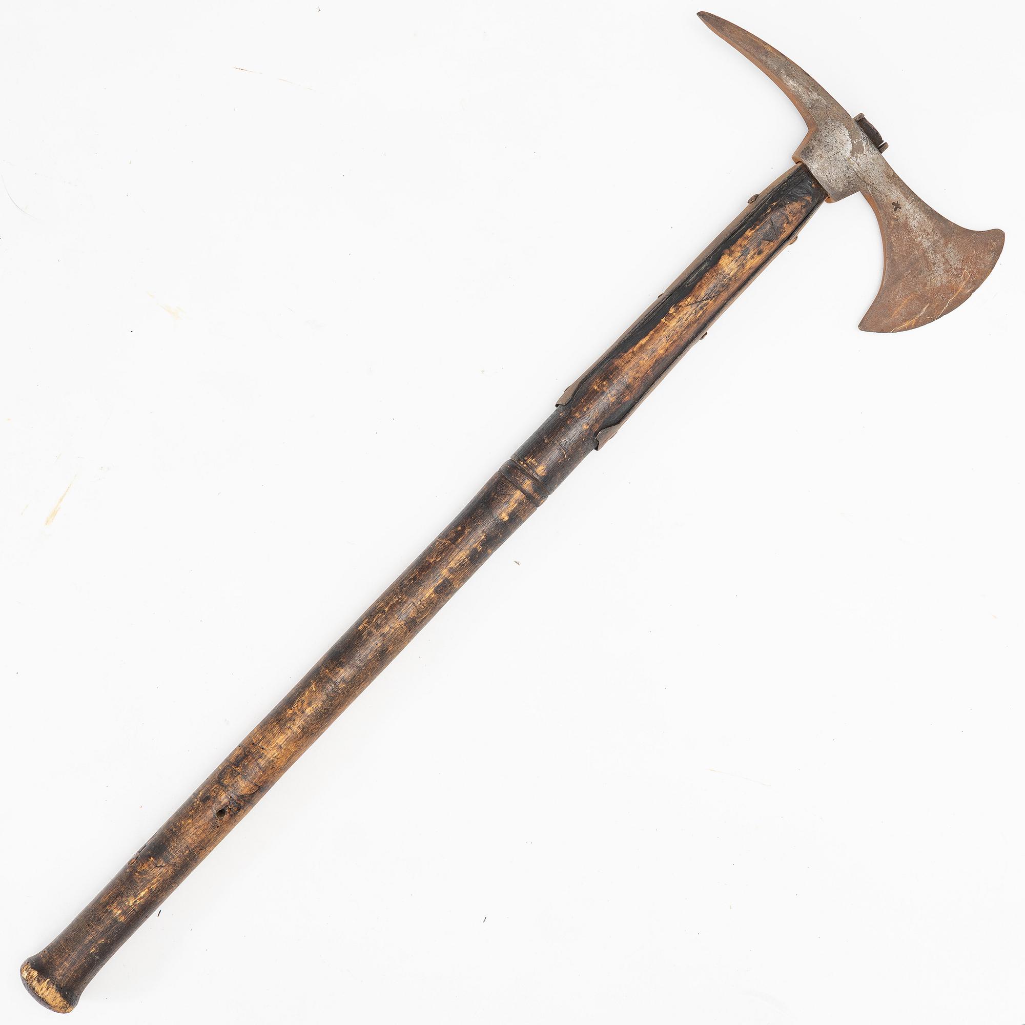 A boarding axe, Swedish, 1780.pattern.
