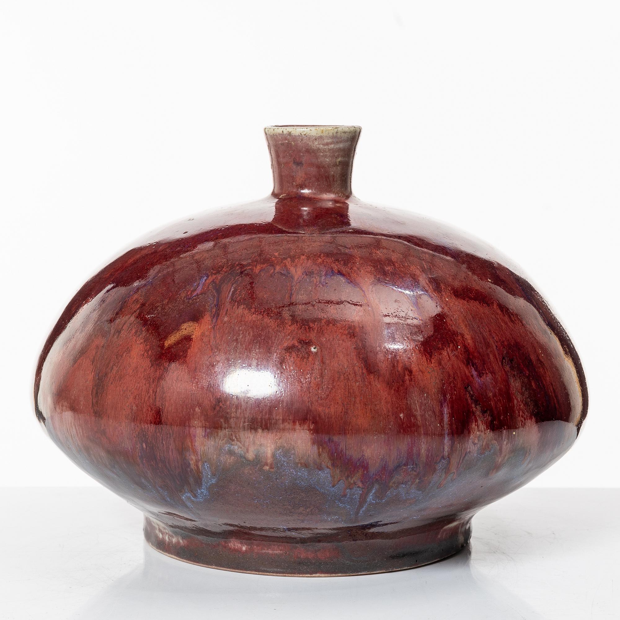Patrick Nordström, Vase, Royal Copenhagen, Denmark, 1921.