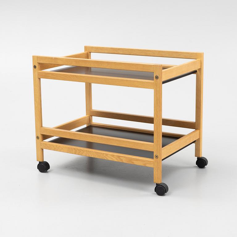 Børge Mogensen, a model 5370 tea trolley for Fredericia Stolefabrik, Denmark.