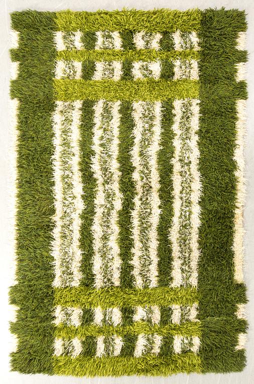 Rya rug "Estrad" Taberg machine-made, approx. 238x164 cm.