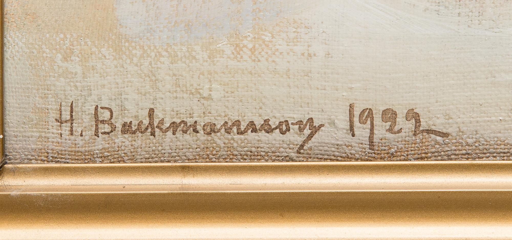 Hugo Backmansson, Vy från Sveaborg.