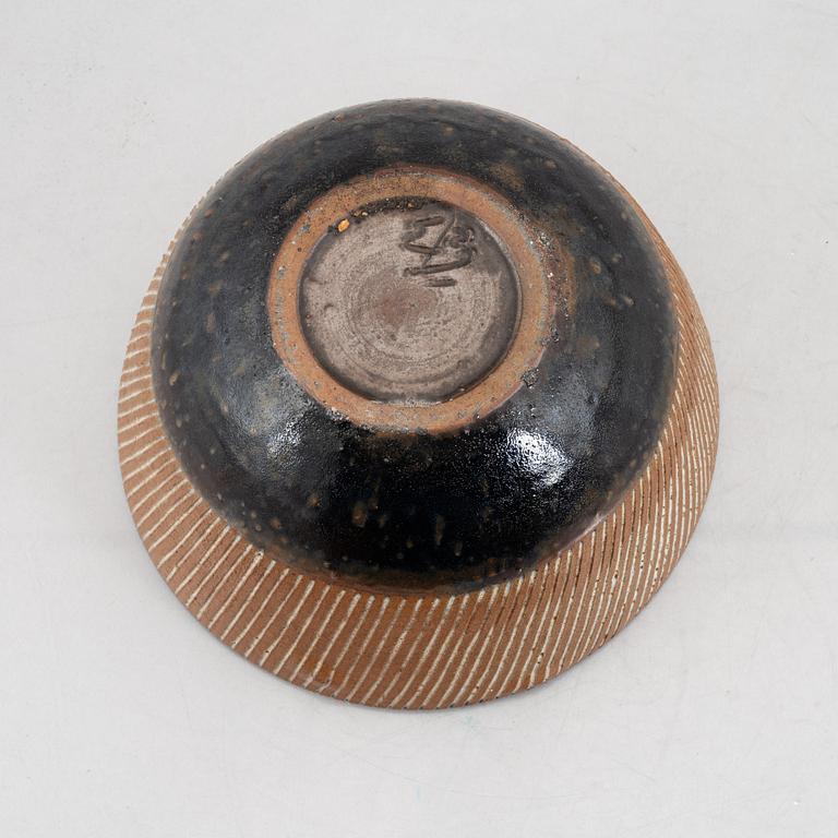 Edgar Böckman, a stoneware bowl, own studio.