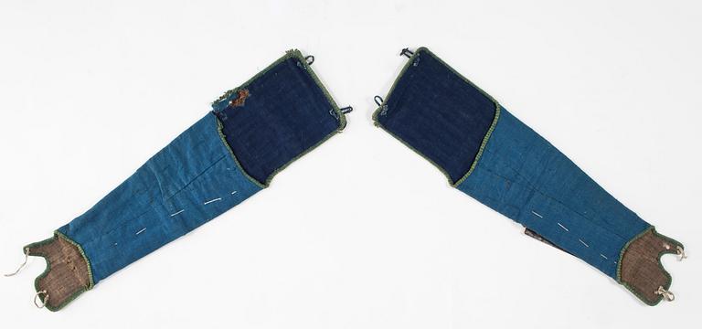 RUSTNINGSDELAR, 2 st, Japan, 1800-tal.