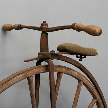 A velocipede, late 19th century.