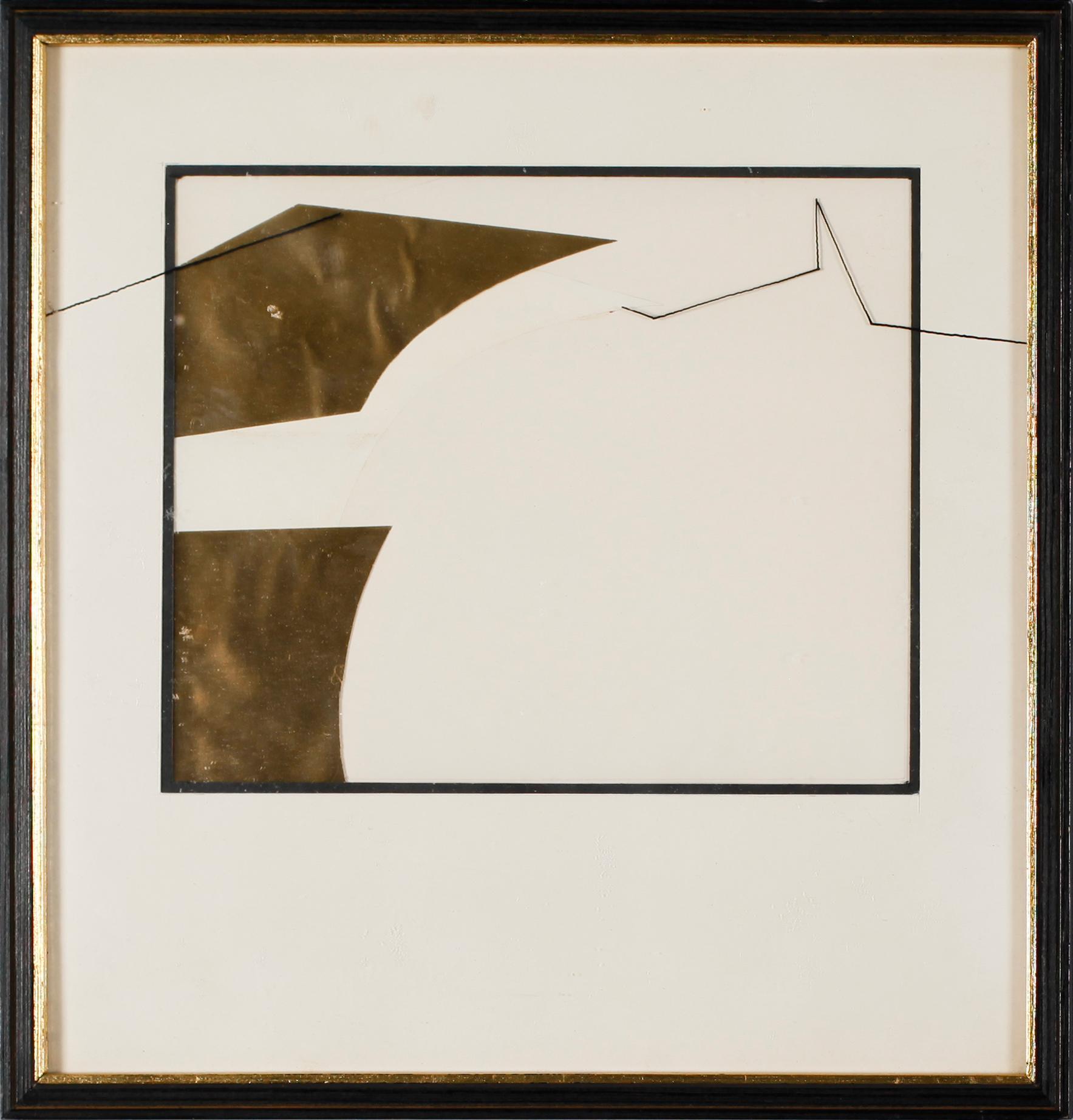 ERIK CHAMBERT, blandteknik/collage, osignerad.