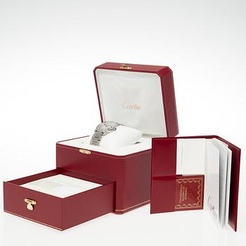 CARTIER, Ronde, wrist watch, 36 mm.