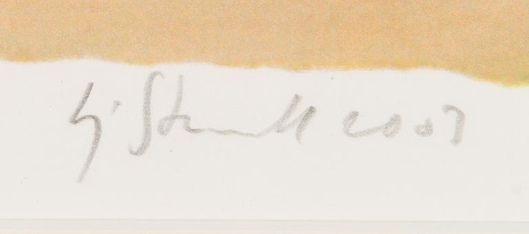 Kaj Stenvall, litografia, signeerattu ja päivätty 2003, numeroitu 151/155.