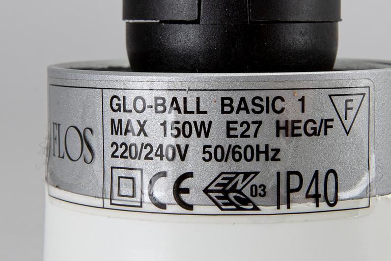 BORDSLAMPA, Glo-ball, Jasper Morrison, Flos.