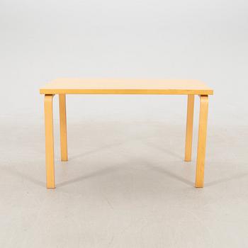 Alvar Aalto, table model no. 81B Artek Finland, later part of the 20th century.