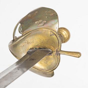 A Swedish cavalry sword 1773 pattern.