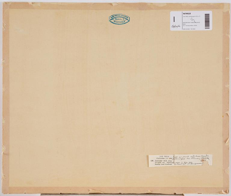 Jan Wils, Landscape with forest.