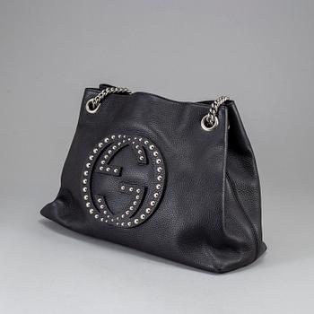 GUCCI, 'Soho' leather bag.