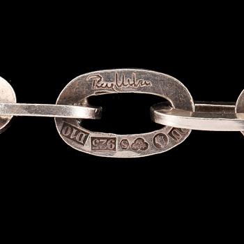 HALSLÄNK, sterlingsilver, Rey Urban, Stockholm 1978. Vikt ca 126 gram.