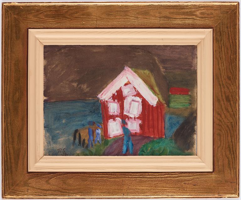 Ragnar Sandberg, The red house.