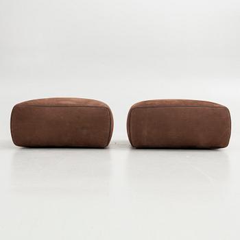 Rodolfo Dordoni, Poufs, a pair, "Botero", Minotti, Italy.