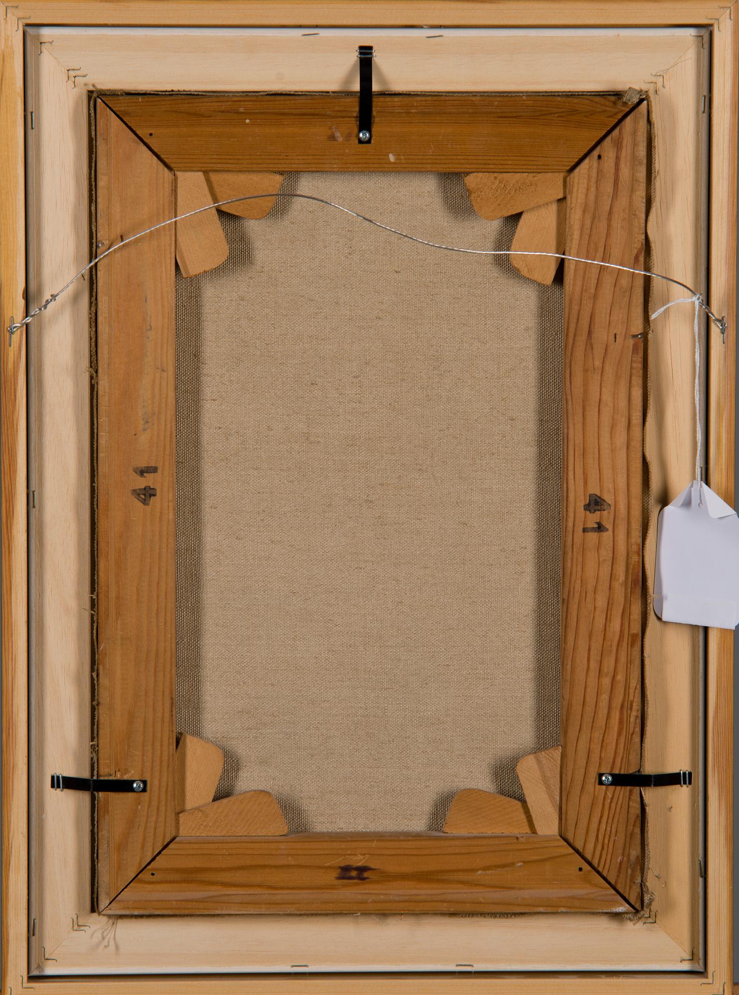 HUGO BACKMANSSON, öljy kankaalle, signeerattu, Tanger.